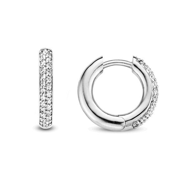 Orecchini Ti Sento Milano Donna in Argento Cubic Zirconia 7248ZI - 7248ZI
